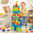 MEGA BLOKS Even Bigger Building Bag Building Set with 300 Big and Colorful Blocks, and 1 Storage Bag, Toy Gift Set for Ages 1 and Up