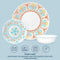 Corelle Terracotta Dreams Dinnerware Set, 18 Piece, 6 x 26cm Dinner Plate, 6 x 17cm Bread & Butter Plate, 4 x 532mL Soup/Cereal Bowl