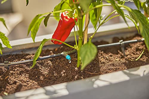 Gardena Micro-Drip-System Drip Irrigation Set Terrace (30 plants): Starter set, ready to use, water-saving irrigation system, simple & flexible connection technology (13400-20)