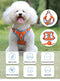 New Reflective Dog Harness for Small Dogs,Soft Suede Puppy Harness and Leash Set,Escape Proof Small Dog and Cat Harness,Step-in Dog Vest Harness for Extra Small,Medium Dogs,Breathable Dog Rope