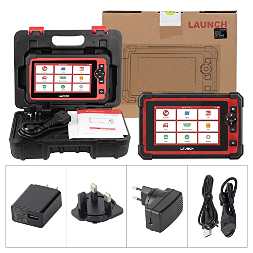 LAUNCH CRP919E OBD2 Diagnostic Device for All Vehicles, Car Diagnostic Device with OE Level All System Diagnostics and 31+ Reset Services, Car Tester for Active Test, CANFD, ECU Coding. 2 Year Upgrade