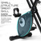 Exercise Bike Home Gym Fitness Spin Recumbent Stationary Indoor Cycling Trainer Cardio Workout Machine Folding LCD Magnetic Resistance