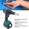 TAVICE Cordless Rivet Gun, 360W Professional Heavy Duty Electric Rivet Gun, Portable Automatic Brushless Blind Riveter Tool Kit with Wrench for 0.1-0.2in Rivets, 18V Lithium Ion Battery