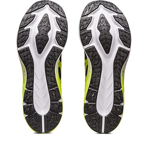 ASICS Kid's Contend 6 Grade School Running Shoes, Black/Lime Zest, 13 US