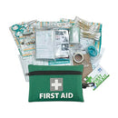 Mini First Aid Kit, 92pcs Small First Aid Kit - Includes Emergency Foil Blanket, Scissors for Travel, Home, Office, Vehicle, Camping, Workplace & Outdoor, ARTG Number 244567 (1 Pack)