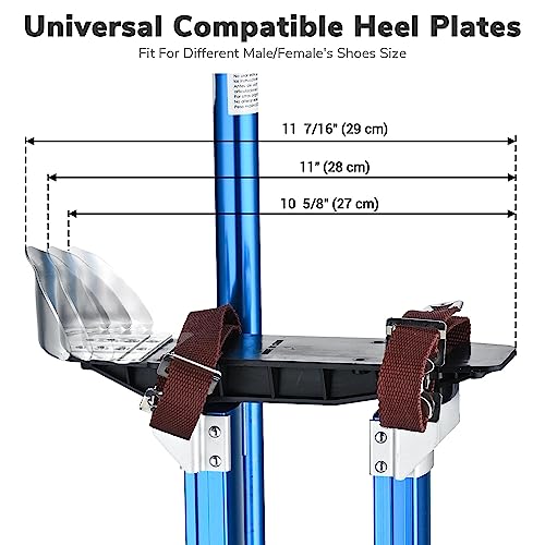 Drywall Stilts 24-40 Aluminum Tool Stilt for Painting Painter Taping Blue