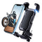 Ecomoonbyter Motorcycle Phone Mount, Bike Phone Holder，Adjustable Cell Phone Holder, Bicycle Scooter Handlebar Phone Cradle Clip for iPhone/Galaxy/Pixel and 4.7-6.8" Phone