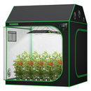 VIVOSUN R556 5x5 Grow Tent, 60"x60"x72" Roof Cube Tent with Observation Window and Floor Tray for Hydroponics Indoor Plant for VSF6450