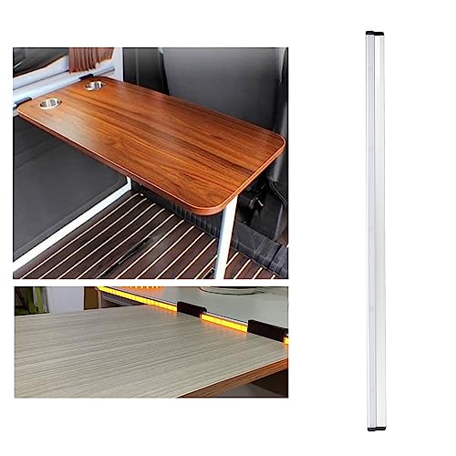 RV Removable Table Leg, Aluminum Alloy Desktop Slider Rail for RV Yacht Caravan Motorhome Travel Camping Portable Furniture, Space Saving Table Pedestal Stand Base