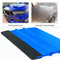 2 Pieces Wallpaper Smoothing Tool, Vehicle Vinyl Felt Squeegee Window Tint Film Tool for Peel and Stick Wallpaper (Blue)