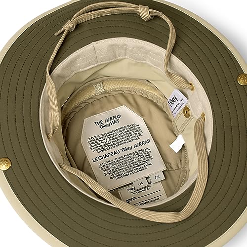 Tilley LTM3 Airflo Hat, Khaki Olive, Size 7 1/2