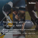 lobloo Free Female Patented Athletic Pelvic Cup Protection for The Close-up Sports and Stand up Activity Like MMA, Grappling, BJJ, Krav MAGA, Horse Riding, MTB, BMX. One Size +9yrs