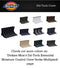 Dickies Men's Dri-Tech Moisture Control Crew Socks Multipack, Grey (6 Pairs), 6-12
