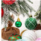 (42 Pcs) Christmas Decorations,Christmas Tree Balls Ornaments,ZANZER Christmas Baubles,Shiny Printed Decorative Balls Christmas Tree Ornaments Pinecone Pendants Christmas Decor