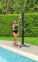 Bestway Flowclear SolarFlow 5 Gal Solar-Heated Outdoor Shower | Portable, Outside Shower Station Fixture | Great for Camping, Pool Area, Beach House