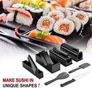 Sushi Making Kit, AGPtEK Sushi Maker 11PCS Complete with Premium Sushi Knife & User Manual, 11 Pieces DIY Sushi Set Sushi Rolls