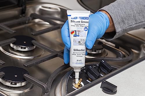WEICON Silicone Grease | 85 g | Lubricant for valves, Fittings and Seals