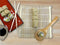 IMUSA USA WPAN-10031 3-Piece Bamboo Sushi Making Set, 10-Inch, Brown