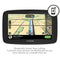 TomTom Car Sat Nav GO 520, 5 Inch with Handsfree Calling, Siri, Google Now, Updates via WiFi, Lifetime Traffic via Smartphone and World Maps, Smartphone Messages, Capacitive Screen, Black, Grey