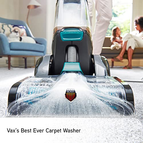 Vax Smartwash Pet-Design Carpet Cleaner | Kills 99% of Bacteria | Pre-treatment Wand – CDCW-SWXP, Grey, White and Teal