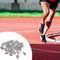 zhuohai 50pcs 1/4inch Spikes Replacement, Steel Track and Cross Country Spikes with Spike Wrench, for Track Sprint Sports Short Running Shoes and Cross Country
