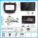 2+64G for Honda Accord 2003-2007 Android Car Radio Stereo 10.1 inch HD Touch Screen Mirror Link GPS Navigation Head Unit with WiFi Bluetooth USB FM Steering Wheel Controls 12LED Backup Camera