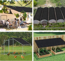 Garden Shade Cloth - 90% Sunblock Netting with Grommets Outdoor Sun Shade Sails for Pergola Patio Plants Chicken Coop Greenhouse Vegetable Garden