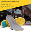 Shoes Insole, with Arch Support Memory Foam Insoles, Cushioning Breathable Shoe Inserts & Insoles, to Relieve Muscle Fatigue, Plantar Fasciitis, Heel Spurs, Suitable for Men And Women (2 Pairs S)