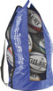 Gilbert Breathable Rugby Ball Bag, Blue, One Size