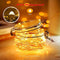 [2 Pack] QOCNAM Led String Lights, 10M 100LED String Fairy Lights USB Powered Copper Wire Lights with Remote Timer,8 Mode Waterproof for Christmas Bedroom Party Garden Wedding Decorative (Warm White)