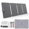 WERCHTAY Portable Solar Panel 30W Foldable Solar Charger with DC Output, QC2.0/3.0/PD USB and Type C Compatible with Phones, Tablet, and Power Station, IP67 Waterproof for Camping, Hiking, Backpacking