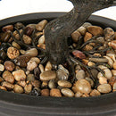 U/S Bonsai Tree, Fake Plants Ceramic Potted Tree Artificial Japanese Cedar Bonsai Tree Decoration for Home Desk Office Bathroom Kitchen Farmhouse Indoor/Outdoor (Bonsai Tree