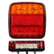 20LED Square Trail Trailer Stop Light Indicator Lamp and Number Plate Light 1 Pair