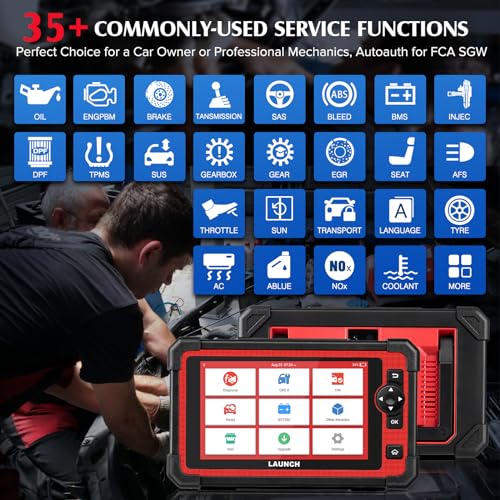 Launch 2023 Newest OBD2 Scanner X431 CRP919E Bidirectional Diagnostic Tool, All System Diagnostic, 31+ Services, ECU Coding, Key Programming, FCA Autoauth, CANFD DOIP with 2 Years Free Update