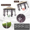 Outsunny 13' x 13' Pop Up Gazebo, Hexagonal Canopy Shelter with 6 Zippered Mesh Netting, Event Tent with Strong Steel Frame for Patio Backyard Garden Wedding Party