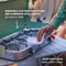 Coleman Cascade™ 3-in-1 2 Burner Gas Cooking Camping Stove, Portable and Durable, 2 Wind Guards, Includes Cat Iron Griddle and Grill