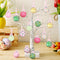 Zeyune 16 Pcs 1.57 Inch Spring Summer Hanging Ornaments Spring Decorations Spring Summer Theme Cute Balls for Holiday Party Favors (Tulip)