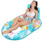 EKEPE Inflatable Pool Float for Adult, Flamingo Pool Lounge Float Chair with Cup Holders, Inflatable Tanning Pool Lounger Float, Water Pool Raft for Swimming Pool, Party, Beach - Flamingo