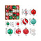 (42 Pcs) Christmas Decorations,Christmas Tree Balls Ornaments,ZANZER Christmas Baubles,Shiny Printed Decorative Balls Christmas Tree Ornaments Pinecone Pendants Christmas Decor