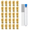 0.4MM MK8 Ender 3 Nozzles 25 pcs 3D Printer Brass Nozzles Extruder for Makerbot Creality CR-10 with 5 Needles (0.4mm)