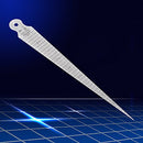 1-15mm Stainless Steel Taper Gauge, Wedge Feeler Taper Welding Gauge Gage Test Hole Metric/Imperial Measure, Miniature and Light Weight, Easy to Carry