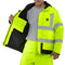 CARHARTT Men's High Vis Waterproof Class 3 Insulated Sherwood Jacket,Brite Lime,Large