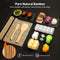 Sushi Making Kit - Delamu 27 in 1 [Parent-Child] Sushi Kit, for Beginners/Pros Sushi Makers, with Bamboo Sushi Mats, Sushi Bazooka, Onigiri Mold, Rice Paddle, Sushi Knife, Guide Book & More
