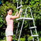 Intex 28076E Heavy Duty Deluxe Pool Ladder with Removable Steps for 48 Inch Depth Above Ground Pools