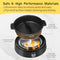 Food Party Hot Pot Electric Separable Shabu Shabu Pot with Divider Hotpot Pot Electric Cooker Dual Sided 220V 1350W Non-Stick 4L Fondue Pot for 2-6 People