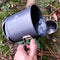 Fire-Maple 1L Hard Anodized Aluminum Pot | Outdoor Camping Backpacking Hiking Picnic Pot | Camping Cookware Pot with Heat Exchanger | Perfect Size for Solo Backpacker