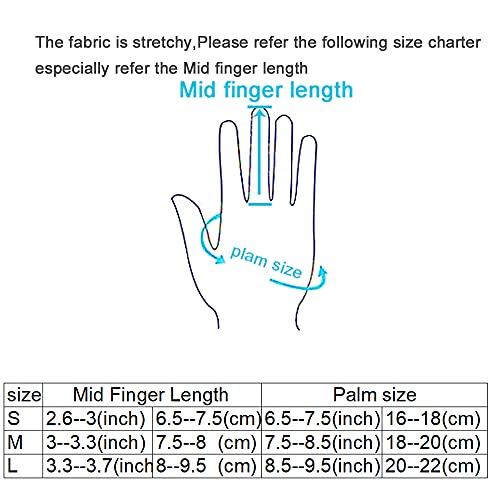 Flexible Electric Heated Gloves, Hand Wear for Arthritis Hands,Ultra-Thin Hand Warmer Gloves Screen Touchable (M)