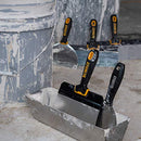 DEWALT DELUXE Blue/Carbon Steel Hand Tool Set | 8/10/12" Taping Knives, 3/4/5/6/8" Putty Knives, 2 Mud Mixers + FREE BONUS 14" Mud Pan | DXTT-3-610