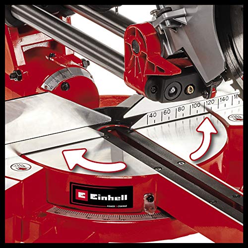 Einhell TE-SM 36/210 Li - Solo Power X-Change Cordless Sliding Mitre Saw - Supplied Without Battery & Charger