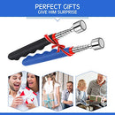 Telescoping Magnetic Pickup Tool 20 Lbs Magnet Extension Tool Telescoping Magnet 30 Inch Extendable Magnet Stick Gadget for Men Suitable for Birthday Father's Day Christmas (Blue and Black,2 Pieces)